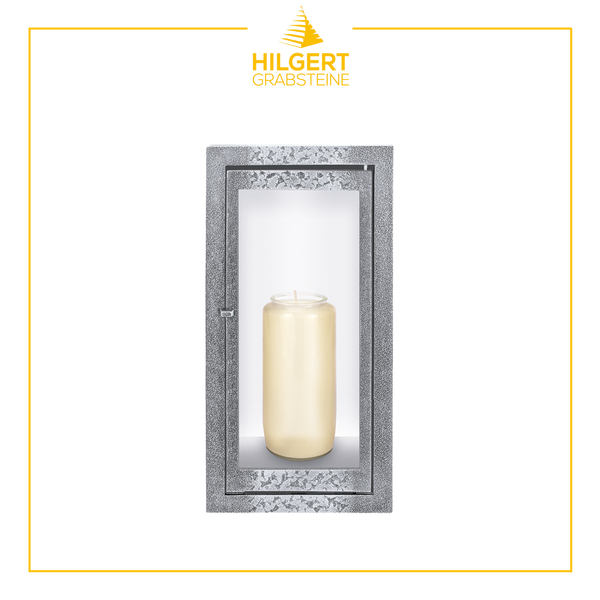 LA-ST-40390-alu | Grablaterne | Hilgert Grabsteine