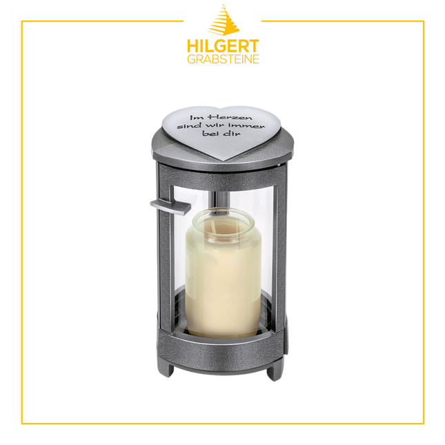 LA-ST-40403-alu-norden | Grablaterne | Hilgert Grabsteine