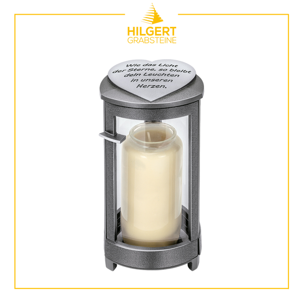 LA-ST-40404-alu-wiesner | Grablaterne | Hilgert Grabsteine
