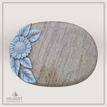 LI-DA-L117D | Hilgert Grabsteine | Liegestein aus Granit