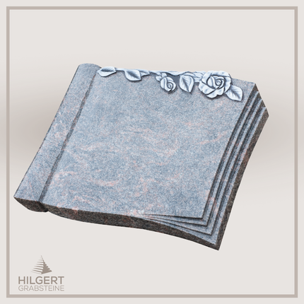 LI-DA-SSCHR13R1 | Hilgert Grabsteine | Liegestein aus Granit