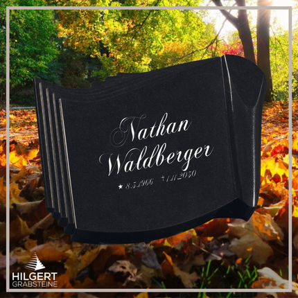 LI-GR-LP45 | Hilgert Grabsteine | Liegestein aus Granit