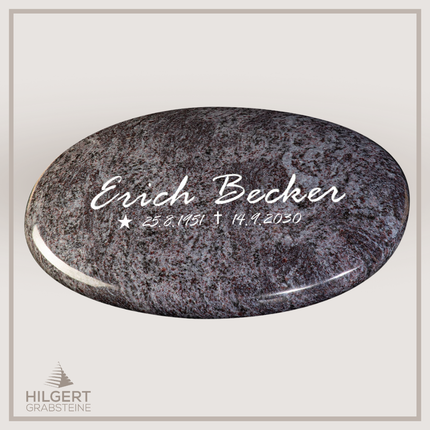 LI-GR-LP47 | Hilgert Grabsteine | Liegestein aus Granit