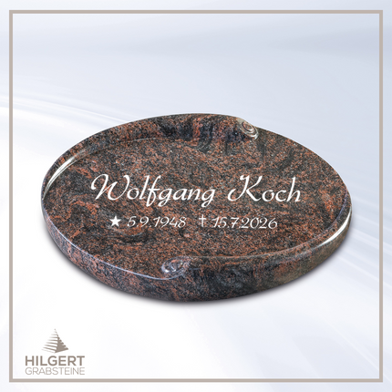 LI-HA-LP08 | Hilgert Grabsteine | Liegestein aus Granit