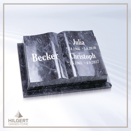 LI-HA-LP27 | Hilgert Grabsteine | Liegestein aus Granit