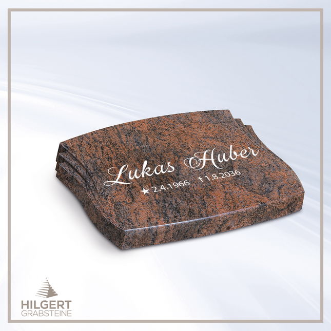 LI-HA-LP47 | Hilgert Grabsteine | Liegestein aus Granit