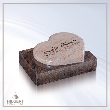 LI-HA-LP50 | Hilgert Grabsteine | Liegestein aus Granit