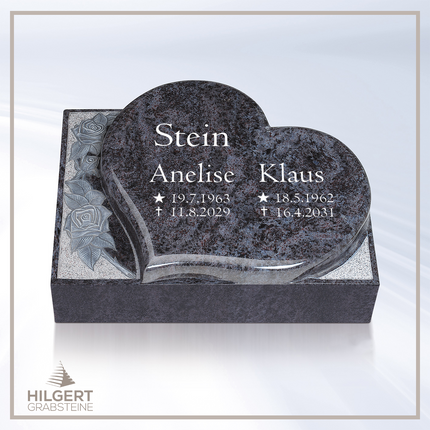 LI-HA-LP51 | Hilgert Grabsteine | Liegestein aus Granit