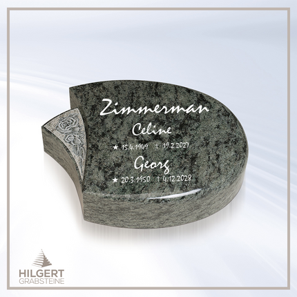 LI-HA-LP55 | Hilgert Grabsteine | Liegestein aus Granit