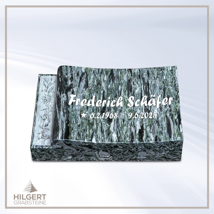 LI-HA-LP58 | Hilgert Grabsteine | Liegestein aus Granit