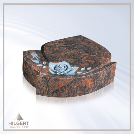 LI-HA-LP78 | Hilgert Grabsteine | Liegestein aus Granit