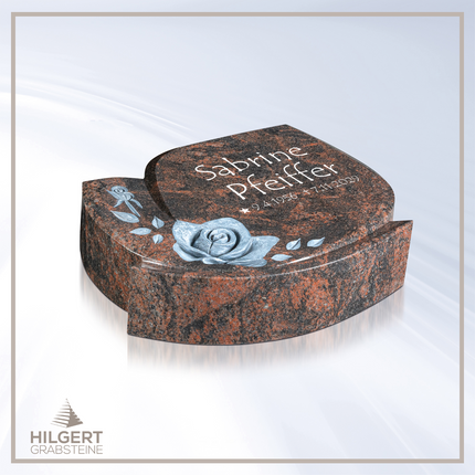 LI-HA-LP78 | Hilgert Grabsteine | Liegestein aus Granit