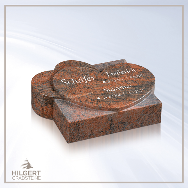 LI-HA-LP79 | Hilgert Grabsteine | Liegestein aus Granit