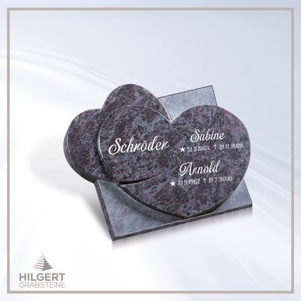 LI-HA-LP79 | Hilgert Grabsteine | Liegestein aus Granit
