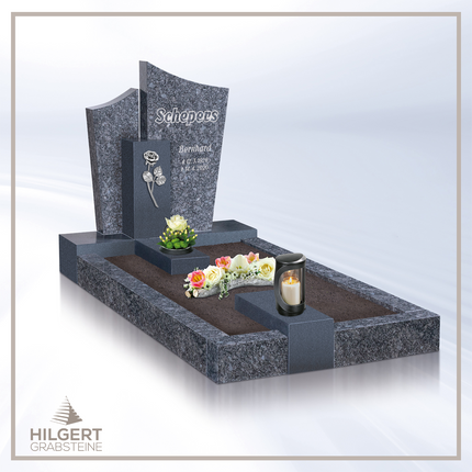 UR-HA-RG01 | Hilgert Grabsteine | Urnengrabstein aus Granit