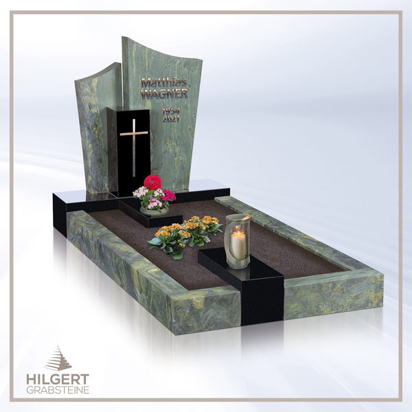 UR-HA-RG01 | Hilgert Grabsteine | Urnengrabstein aus Granit
