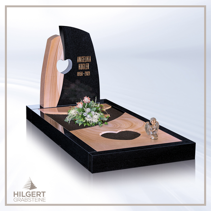 UR-HA-RG02 | Hilgert Grabsteine | Urnengrabstein aus Granit