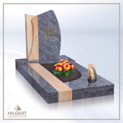 UR-HA-RG03 | Hilgert Grabsteine | Urnengrabstein aus Granit