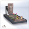 UR-HA-RG04 | Hilgert Grabsteine | Urnengrabstein aus Granit