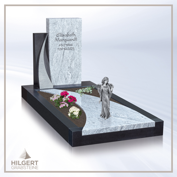 UR-HA-RG04 | Hilgert Grabsteine | Urnengrabstein aus Granit