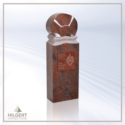 HO-HA-S03 | Hilgert Grabsteine | Stehender Grabstein aus Naturstein