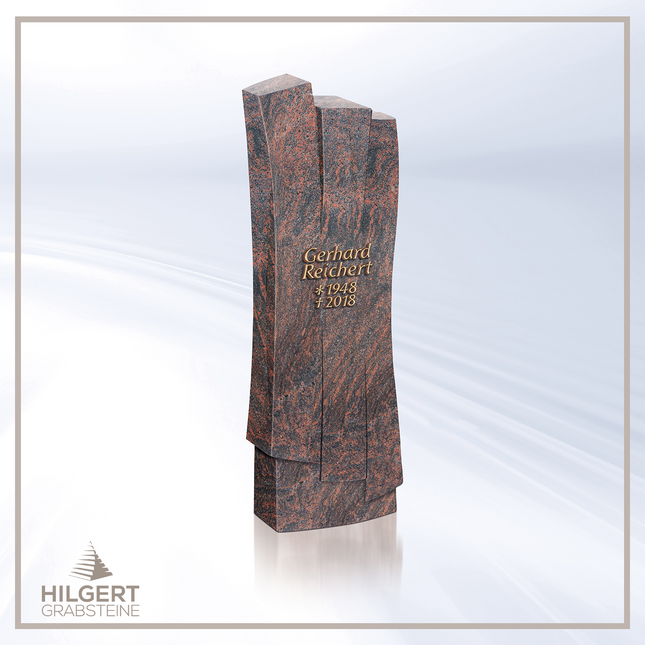 HO-HA-S08 | Hilgert Grabsteine | Stehender Grabstein aus Naturstein