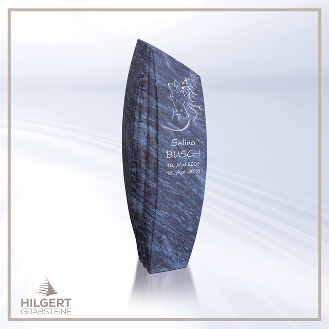 HO-HA-S09 | Hilgert Grabsteine | Stehender Grabstein aus Naturstein