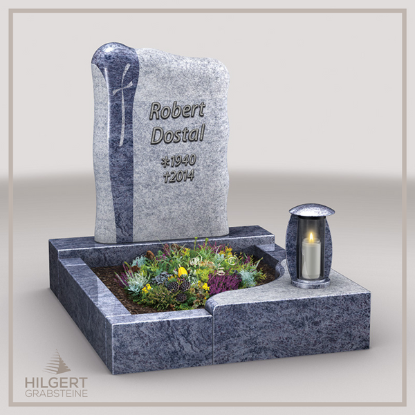 UR-LI-UA004 | Hilgert Grabsteine | Urnengrabstein aus Granit