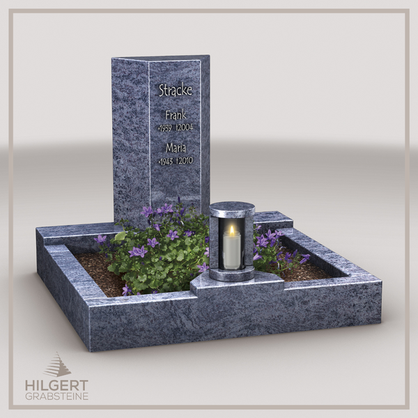 UR-LI-UA011 | Hilgert Grabsteine | Urnengrabstein aus Granit