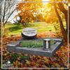 UR-LI-UA018 | Hilgert Grabsteine | Urnengrabstein aus Granit