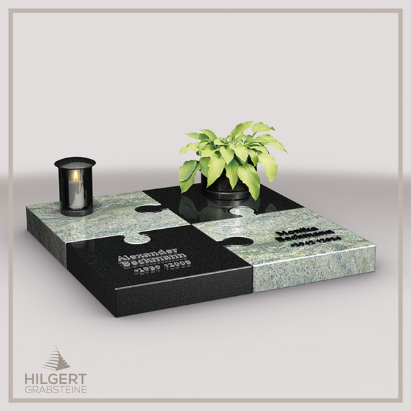 UR-LI-UA020 | Hilgert Grabsteine | Urnengrabstein aus Granit