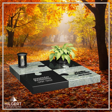 UR-LI-UA020 | Hilgert Grabsteine | Urnengrabstein aus Granit