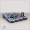 UR-LI-UA023 | Hilgert Grabsteine | Urnengrabstein aus Granit