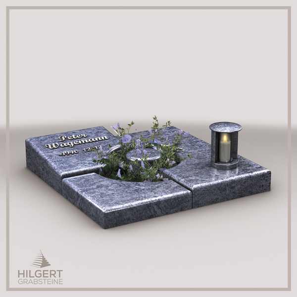 UR-LI-UA023 | Hilgert Grabsteine | Urnengrabstein aus Granit