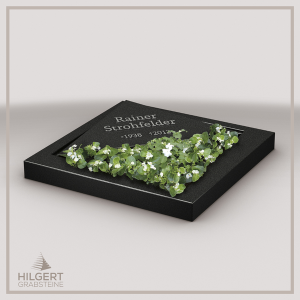 UR-LI-UA029 | Hilgert Grabsteine | Urnengrabstein aus Granit
