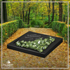 UR-LI-UA029 | Hilgert Grabsteine | Urnengrabstein aus Granit