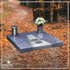 UR-LI-UA031 | Hilgert Grabsteine | Urnengrabstein aus Granit