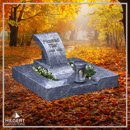UR-LI-UA040 | Hilgert Grabsteine | Urnengrabstein aus Granit