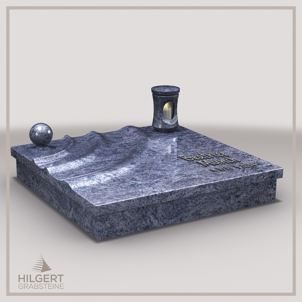 UR-LI-UA045 | Hilgert Grabsteine | Urnengrabstein aus Granit