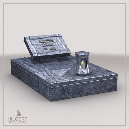 UR-LI-UA059 | Hilgert Grabsteine | Urnengrabstein aus Granit