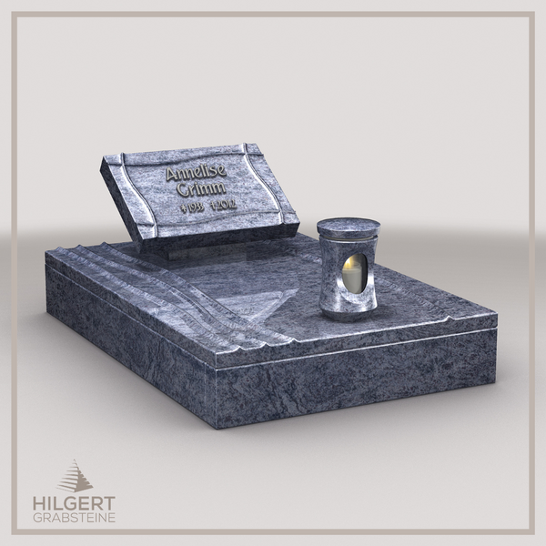 UR-LI-UA059 | Hilgert Grabsteine | Urnengrabstein aus Granit
