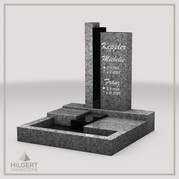 UR-LI-UA115 | Hilgert Grabsteine | Urnengrabstein aus Granit
