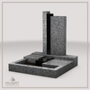 UR-LI-UA115 | Hilgert Grabsteine | Urnengrabstein aus Granit
