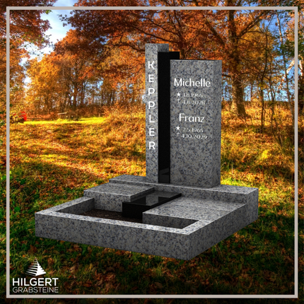 UR-LI-UA115 | Hilgert Grabsteine | Urnengrabstein aus Granit