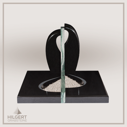 UR-DA-109-14 | Hilgert Grabsteine | Urnengrabstein aus Granit