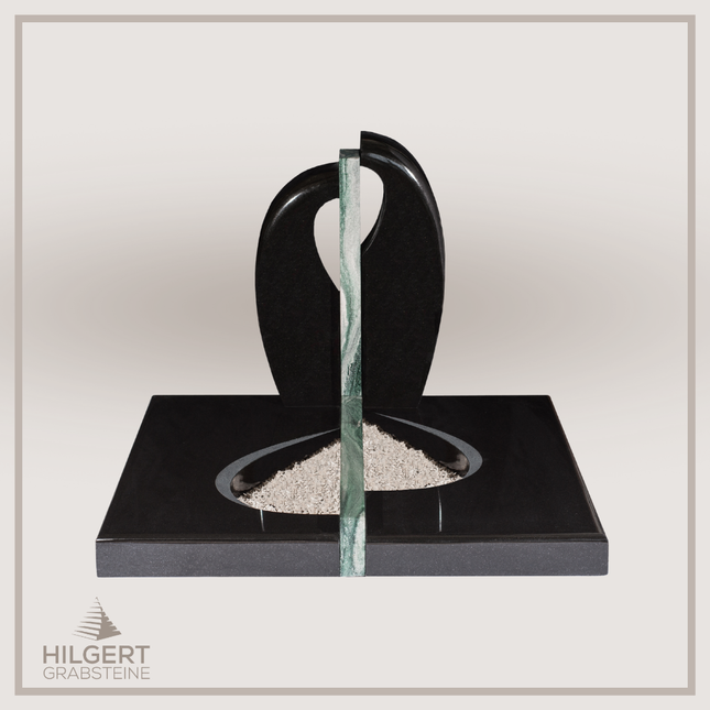 UR-DA-109-14 | Hilgert Grabsteine | Urnengrabstein aus Granit