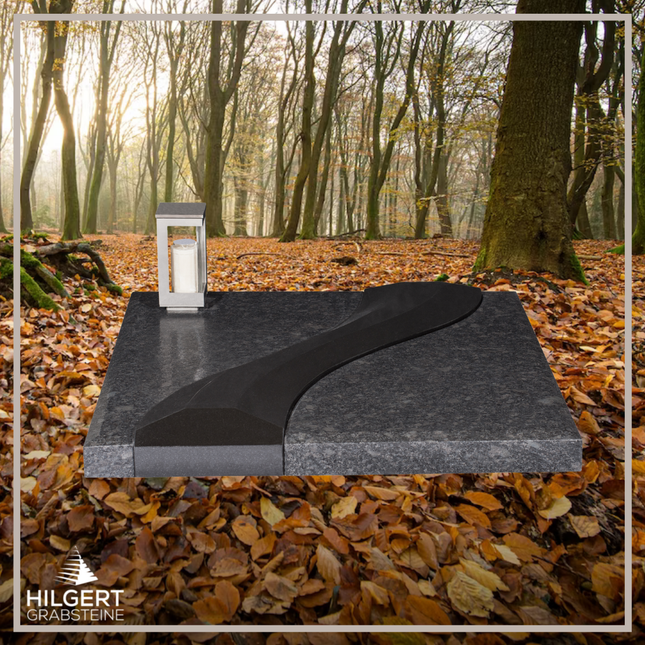 UR-DA-117-14 | Hilgert Grabsteine | Urnengrabstein aus Granit