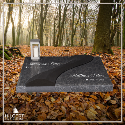 UR-DA-117-14 | Hilgert Grabsteine | Urnengrabstein aus Granit