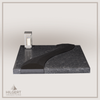 UR-DA-117-14 | Hilgert Grabsteine | Urnengrabstein aus Granit