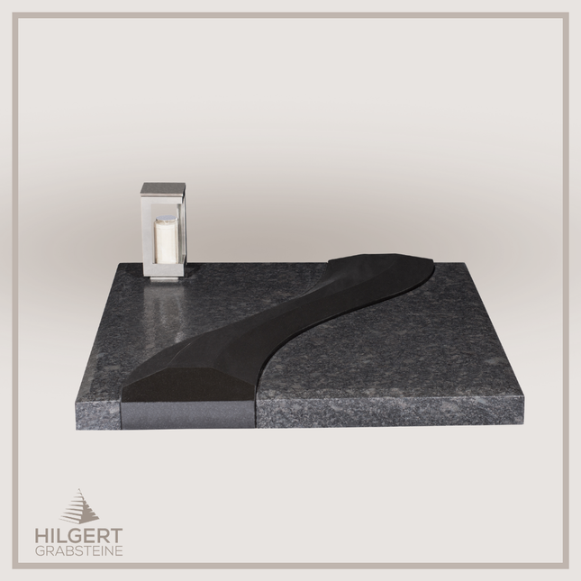 UR-DA-117-14 | Hilgert Grabsteine | Urnengrabstein aus Granit